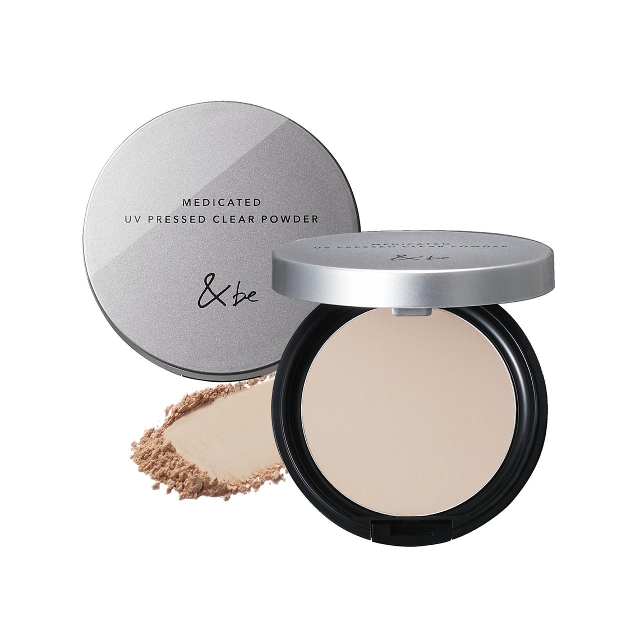 画像: 『＆be 薬用UVプレストクリアパウダー』 【医薬部外品】 ＜日焼け止め・フェイスパウダー＞ SPF50+・PA++++ 全1色　2,420円（税込）