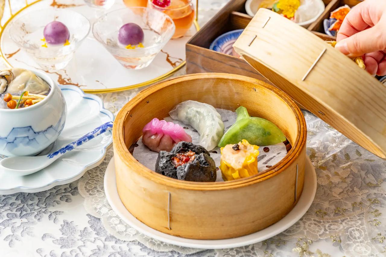 画像: 蒸し点心5品