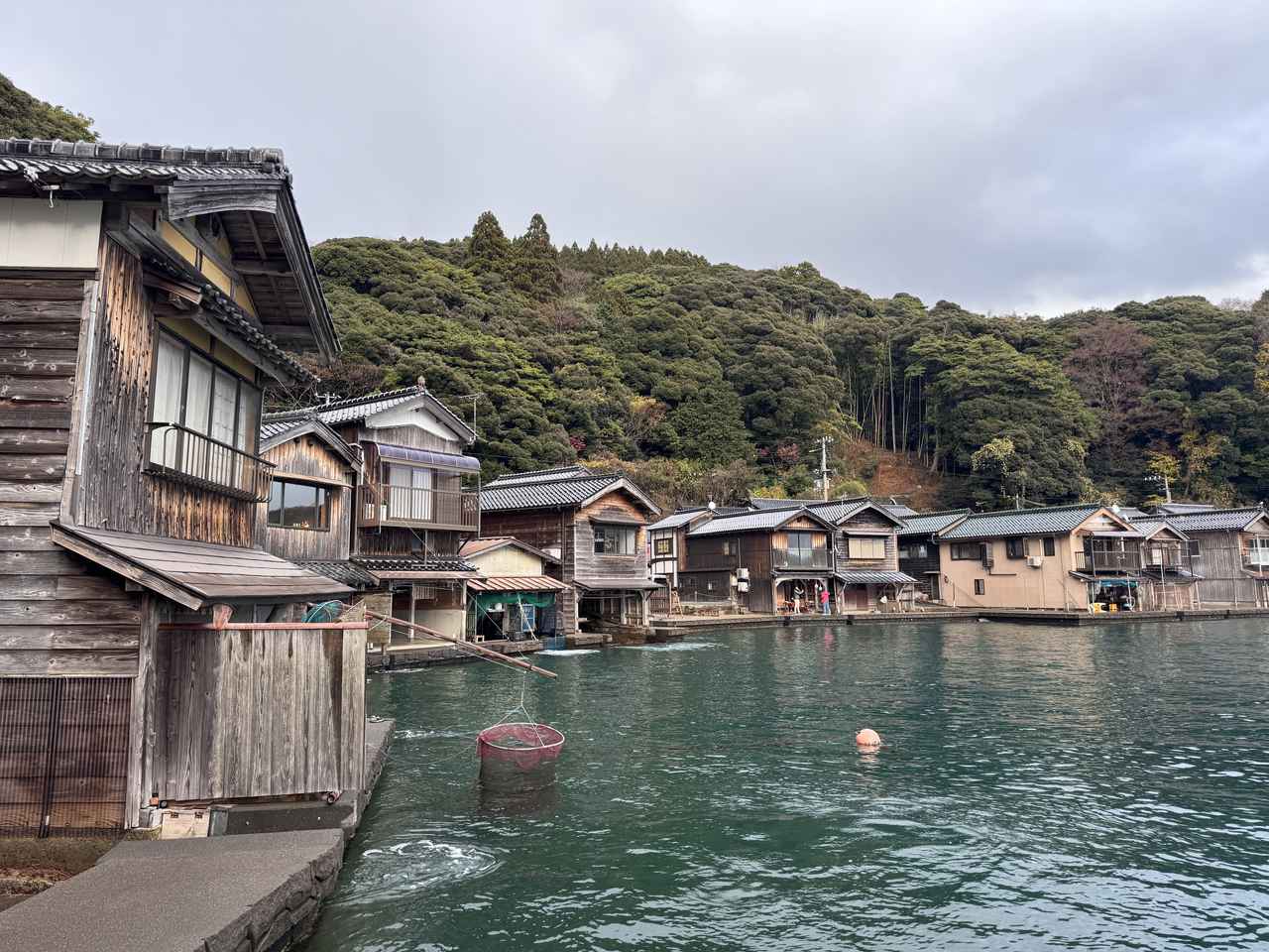 画像: 稲の舟屋にも