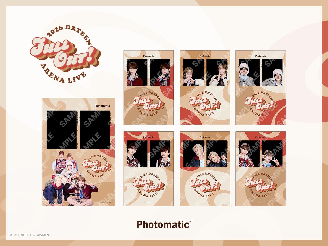 画像: メンバーと並んで撮れる「2ショットフレーム」全7種