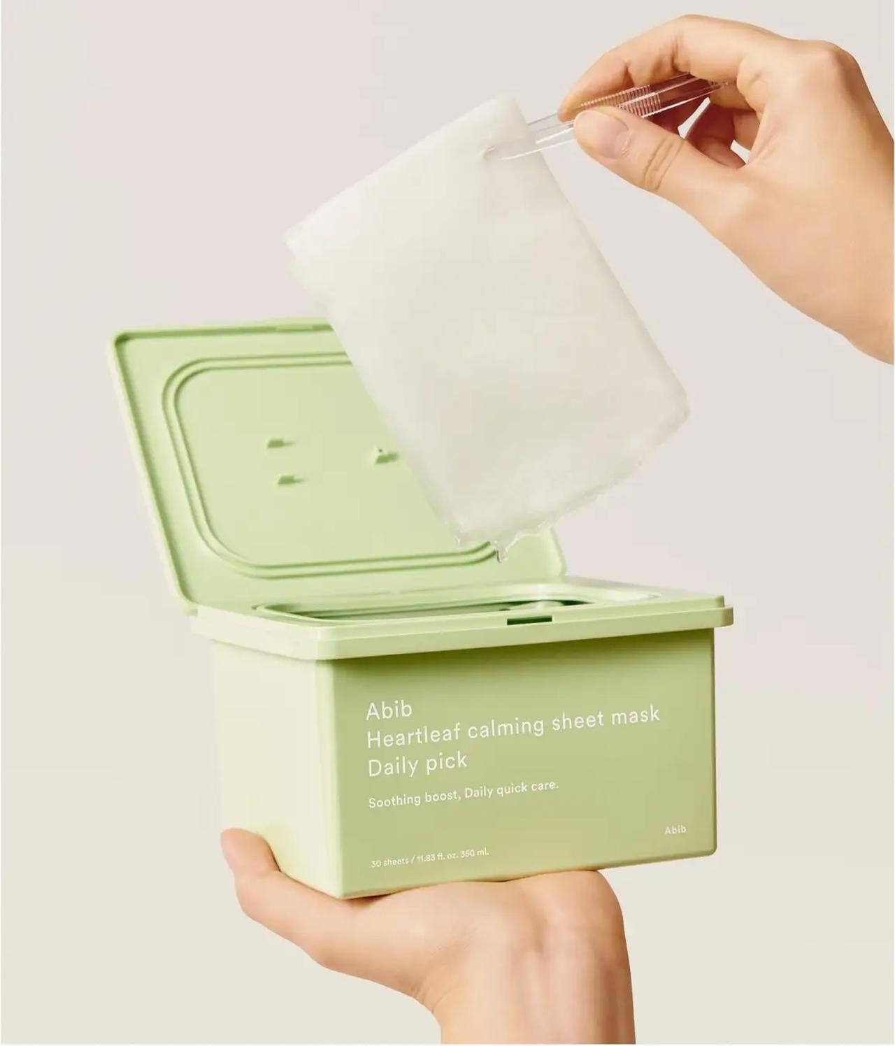 画像: アビブ ドクダミシートマスク デイリーピック 30枚⼊り(350mL) 2,420円(税込)