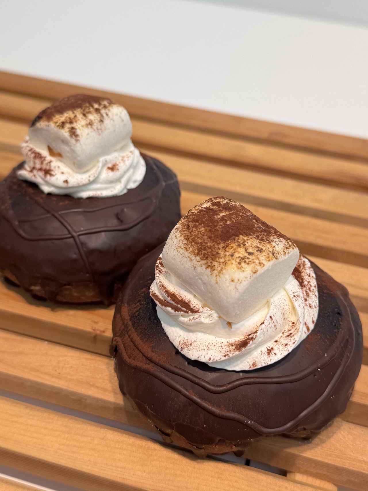 画像: マシュマロココアラテ生マラサダ　税込429円