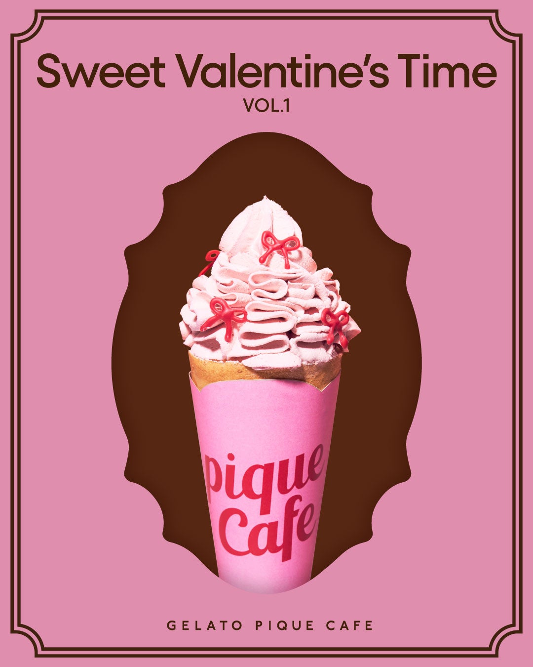 画像2: ピケカフェのバレンタイン第1弾。フリル仕立てのショコラクレープが登場