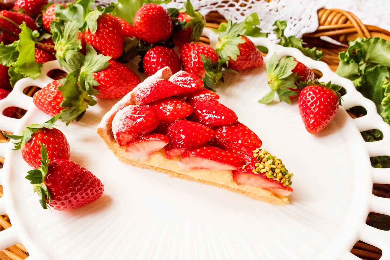 画像: イチゴのタルト(通年販売) piece ¥1,360