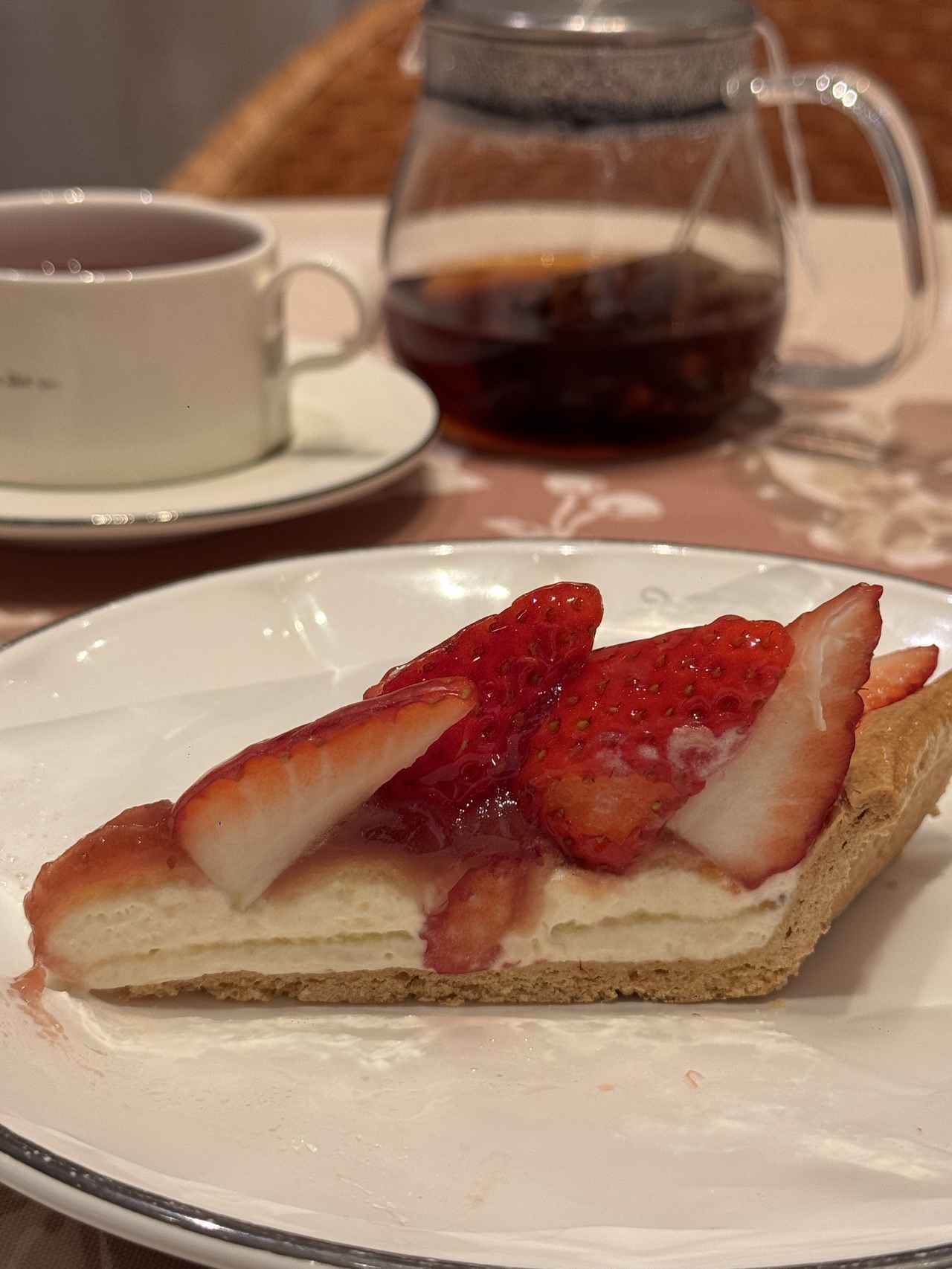 画像: 静岡県産“きらぴ香”のタルト *試食サイズで本来のサイズより小さめ