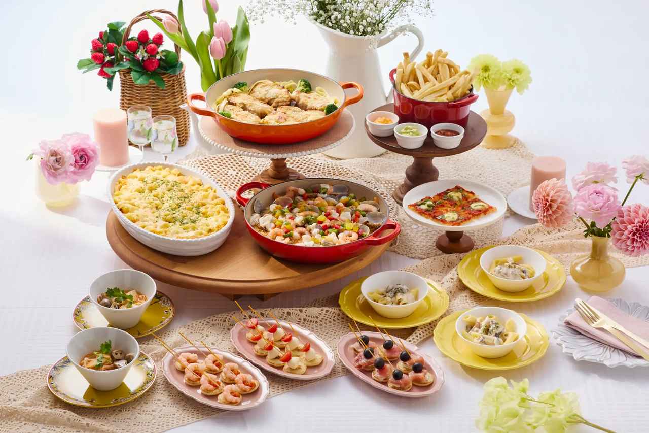 画像: セイボリーメニュー(前半)