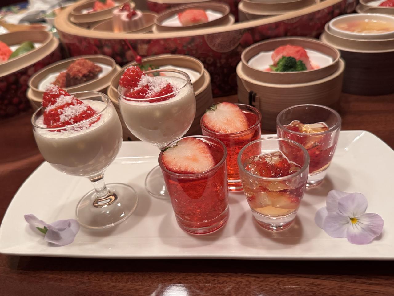 画像3: 点心師が手がける“いちご点心”が主役級のかわいさ