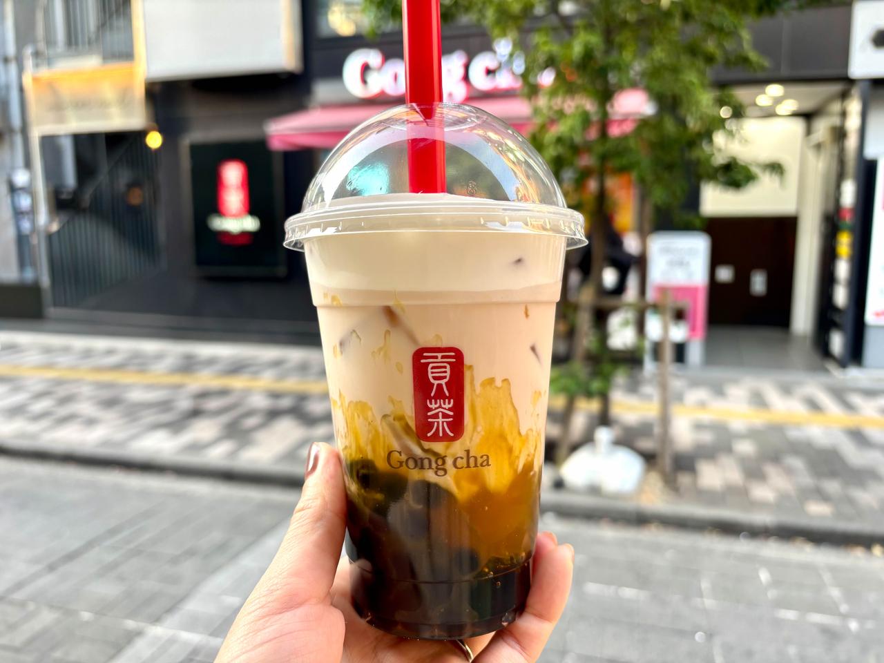 画像1: ハニーナッツウーロン ミルクティー（ICED）