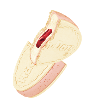 画像2: いちごとミルクのマリアージュと見た目のコントラストが楽しめるクリスピーサンド