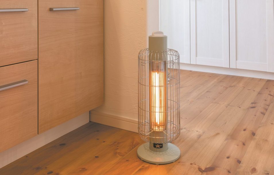 画像1: 鳥かごのようなフォルムがかわいい!置くだけで絵になるヒーター