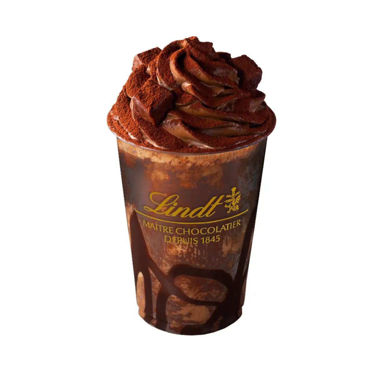 画像: CACAO 70 ショコラドリンク アイス 価格：898円（税込） 販売期間：〜2026年2月15日（日） 販売店舗：全国のリンツ ショコラ ブティック＆カフェ ※なくなり次第終了となります。