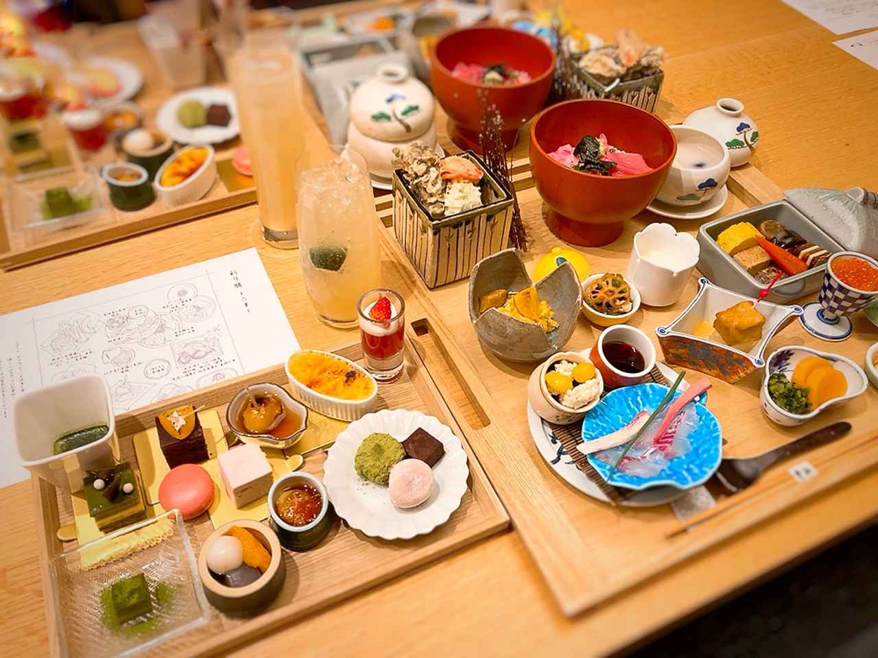 画像: はんなり和スイーツ＆華やかいちごスイーツのブッフェ