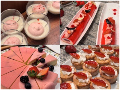 画像5: 肉✖いちごの“無限ループ”へようこそ♡『ミートアフタヌーンティー with ストロベリースイーツビュッフェ』【ヒルトン東京】