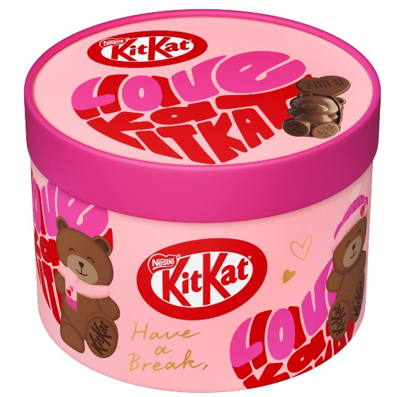 画像: キットカット ハートフルベアー パーティーボックス 35個入り3,000円