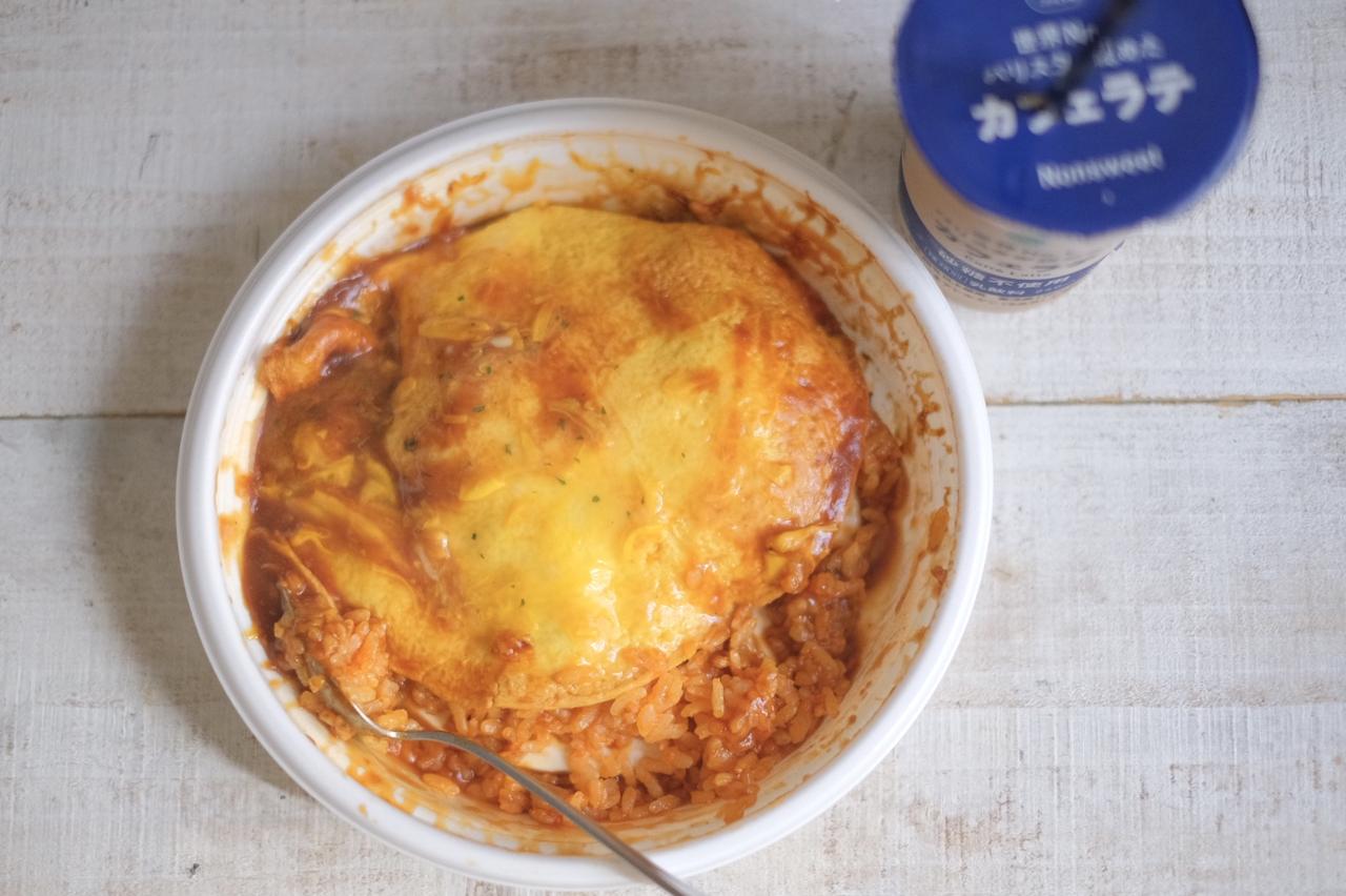 画像1: ⚫︎濃厚デミソースとふわっとたまごのとろとろオムライス×カフェラテ砂糖不使用