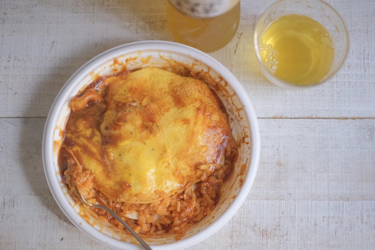 画像1: ⚫︎濃厚デミソースとふわっとたまごのとろとろオムライス×玄米茶