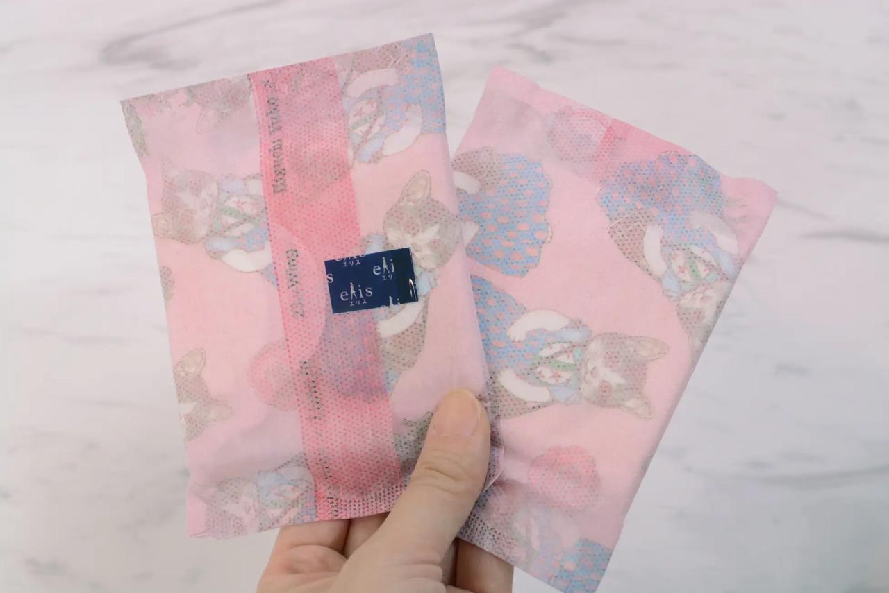 画像: 23cm 羽つき 超スリムタイプの個包装