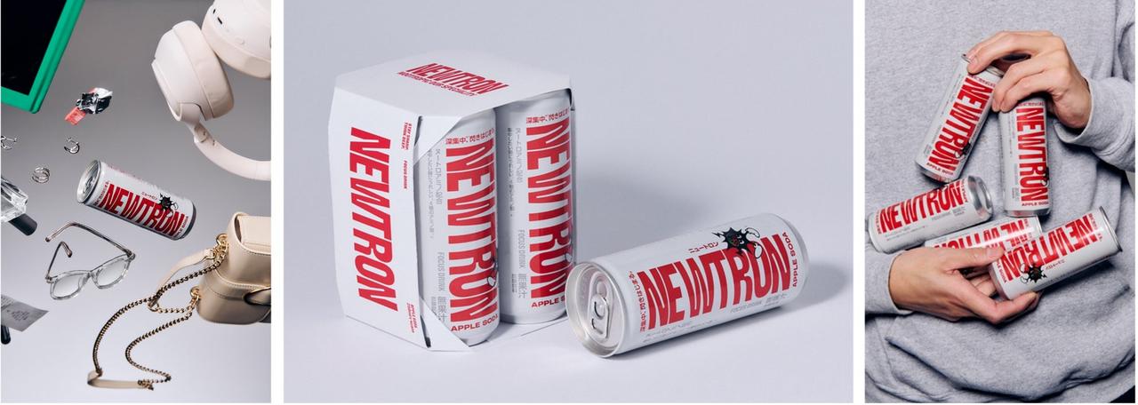 画像: 日本初の“フォーカスドリンク”誕生。集中時間に寄り添う「NEWTRON」が登場