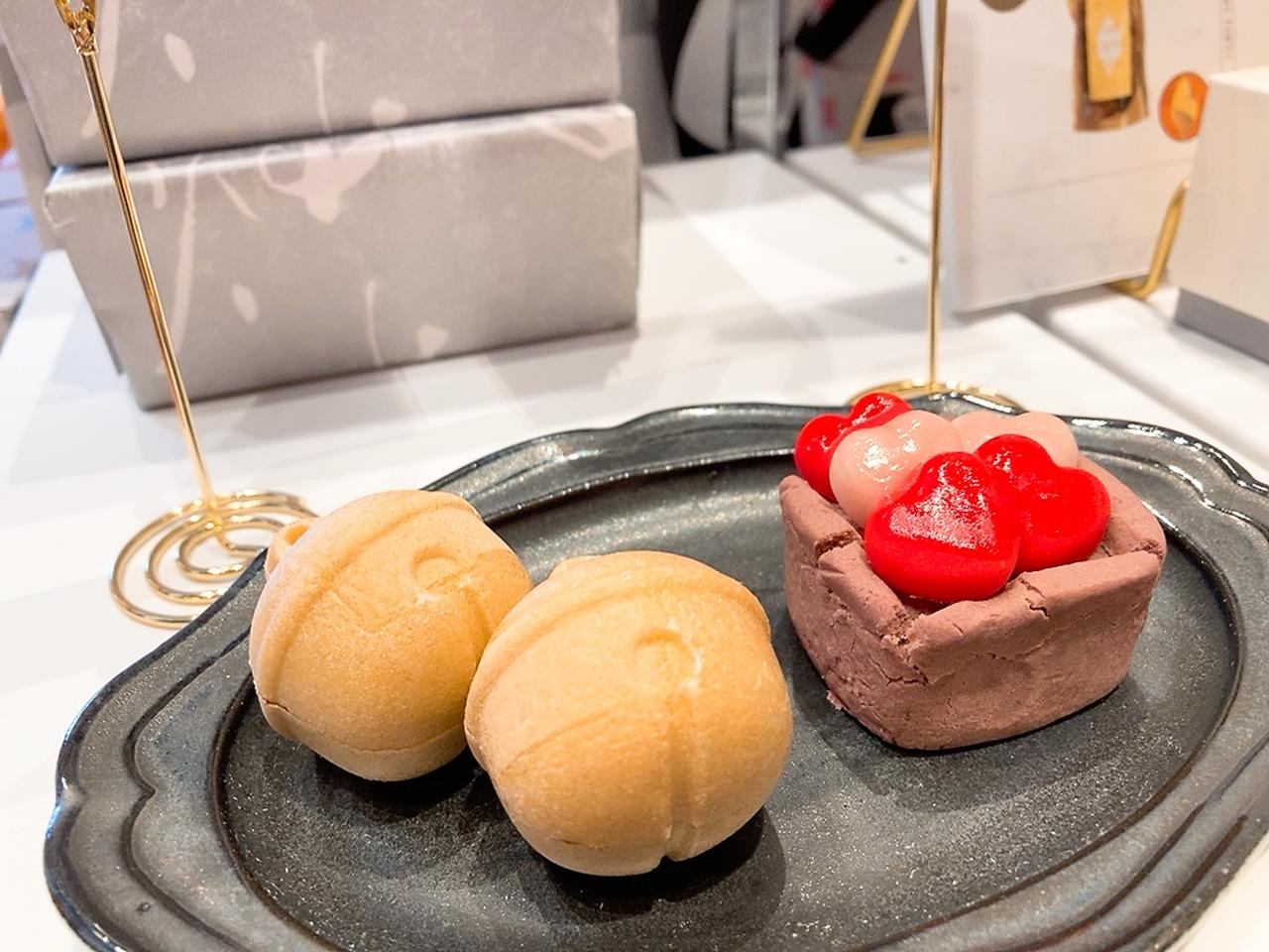 画像: チョコ×和菓子も素敵