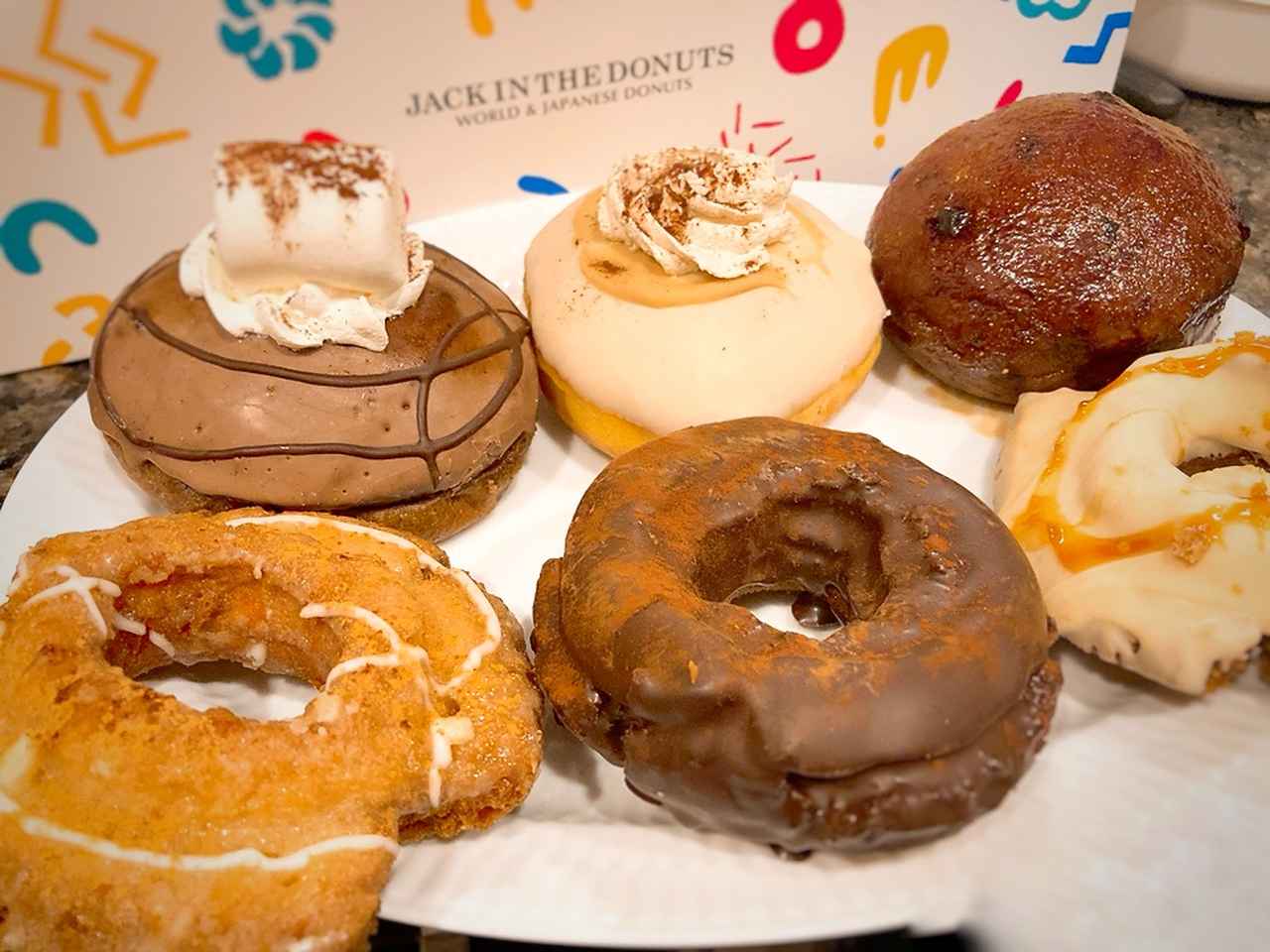 画像: 期間限定ドーナツ6種