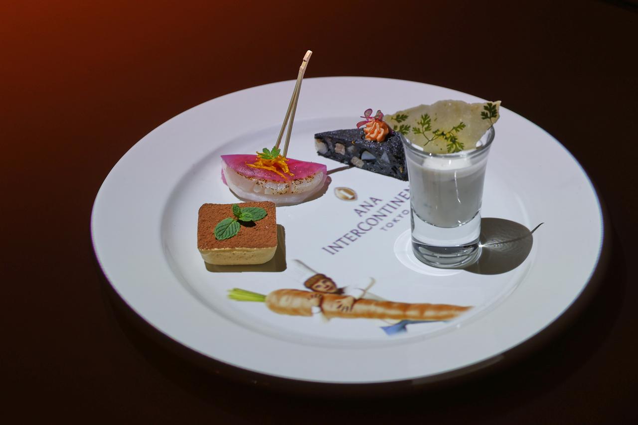 画像: 4ヶ国代表シェフのアミューズ