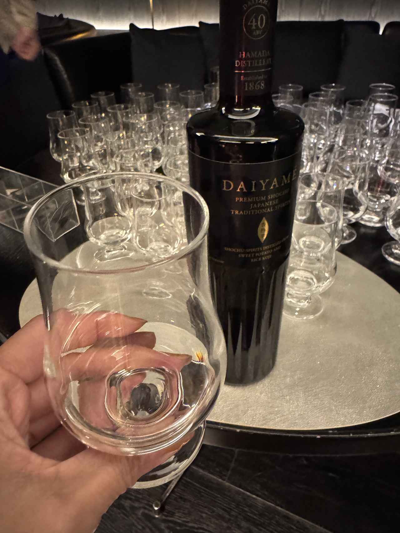 画像: DAIYAME 40（読み：だいやめフォーティ） 種　　　別：本格芋焼酎 アルコール分：40 度 内　容　量：700ml 原 材 料 名：さつまいも（鹿児島県産）・米麹（国産米） 販　　　路：酒販店、ホテル・バー、百貨店、ネット通販等 発 売 日：2026年2月17日（火） 価　　　格：7,000円（税別）