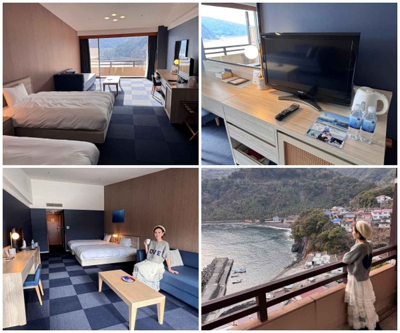 画像: 7階「深海」をイメージした客室 本館　最上階オーシャンビュー　洋室　（禁煙）