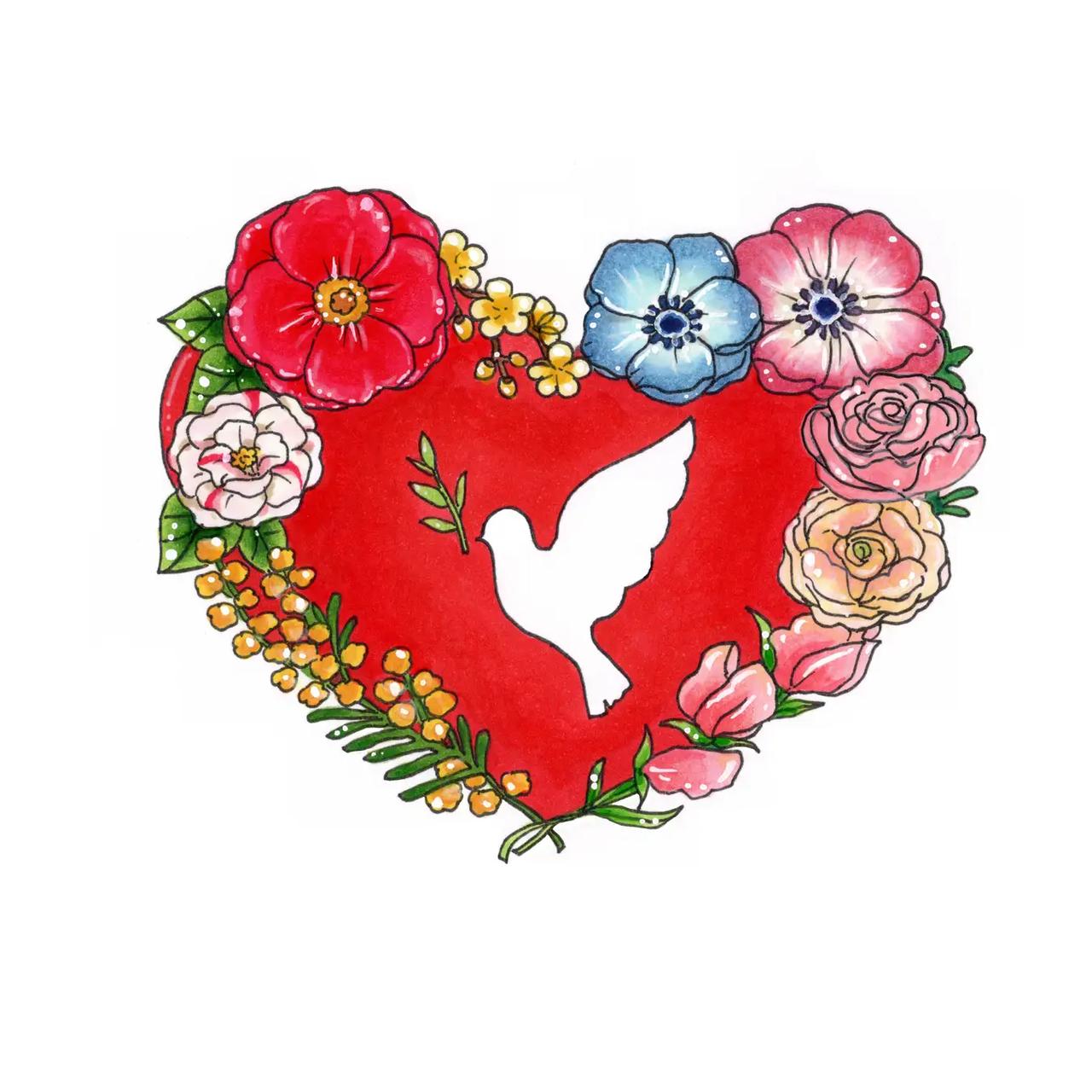 画像: ピースフルマカロン　2・3・4月デザイン