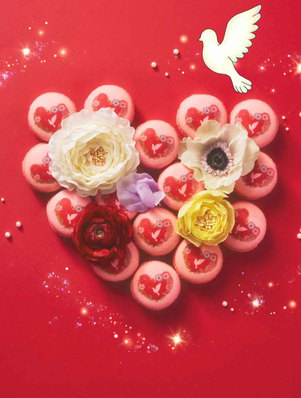 画像: ピースフルマカロン【苺ショートケーキ】　イメージ