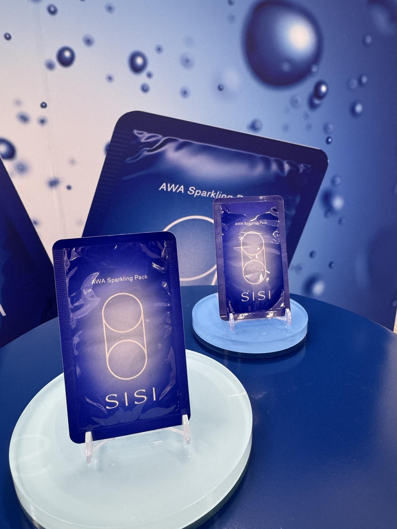 画像3: ワンタッチで“おうち美療”♡SISIから混ぜない・振らないW高濃度炭酸パック「AWAスパークリングパック」誕生！