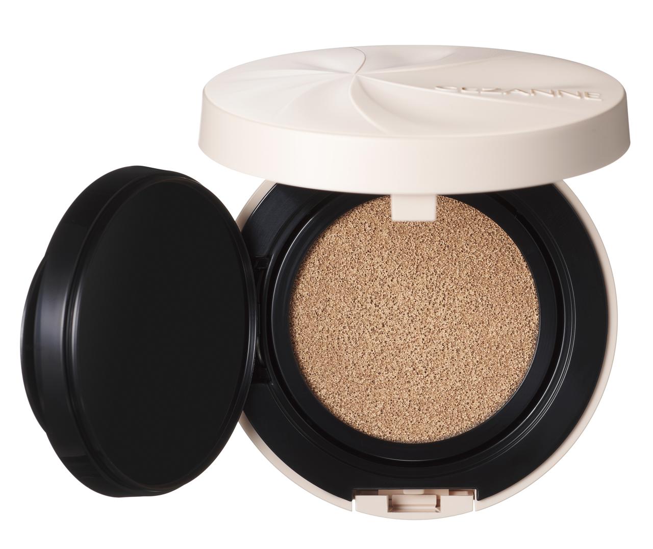 画像1: 【セザンヌ】薄膜カバーでつるんと艶肌が続く、美容液発想「セザンヌセラムクッションファンデーション」新登場！