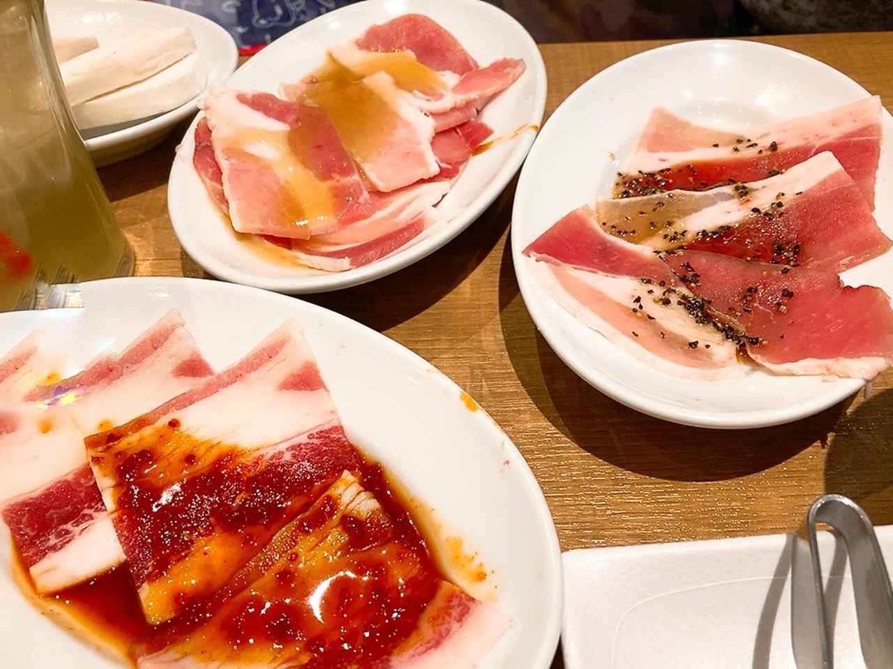 画像: 創作焼肉たち