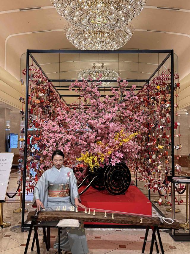 京王プラザホテル「ホテルで楽しむひなまつり」♡屏風アート・ライブ
