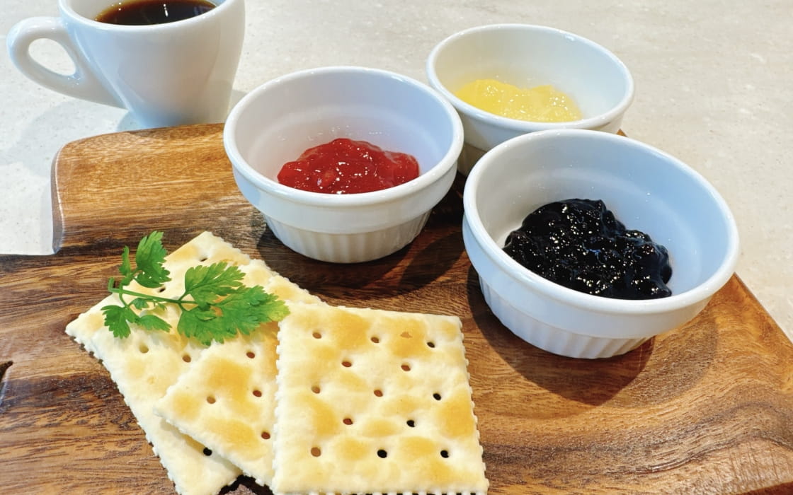 画像: コーヒーとジャムの出会い