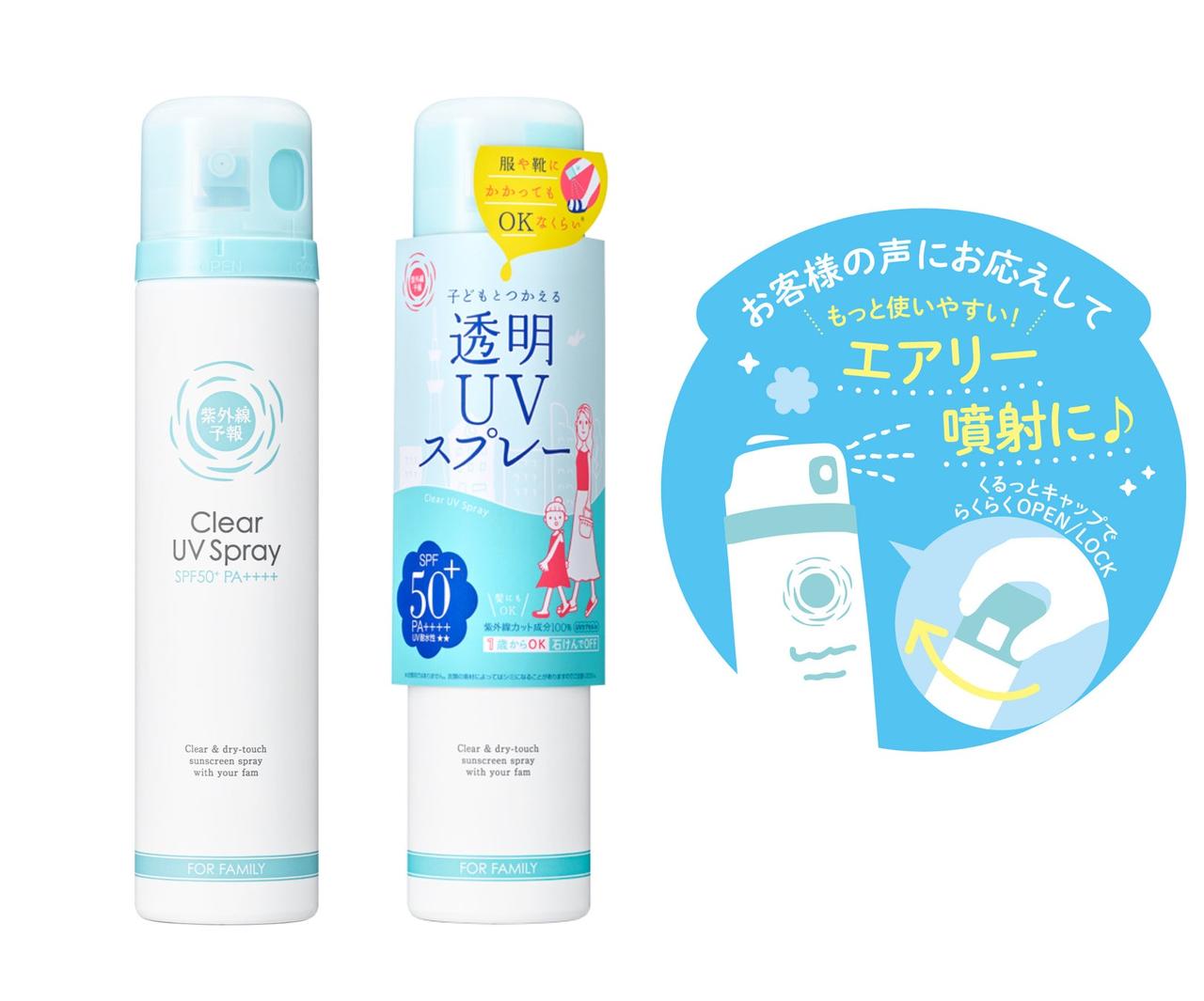 画像4: 家族みんなで心地よくUVカット♡2026年「紫外線予報」シリーズ2/19より順次発売!