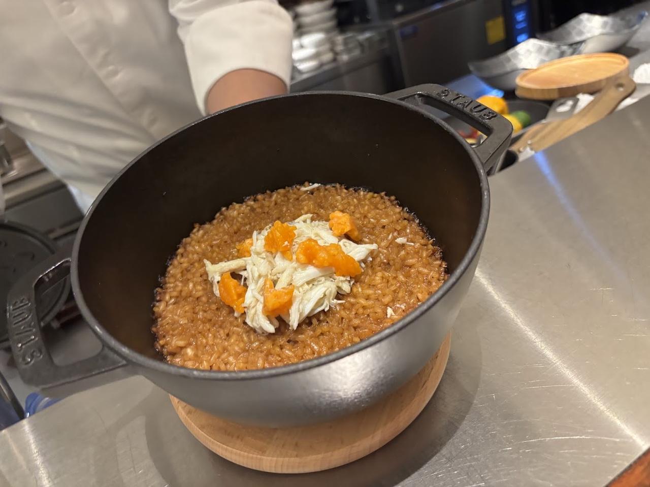 画像1: わたり蟹・お米