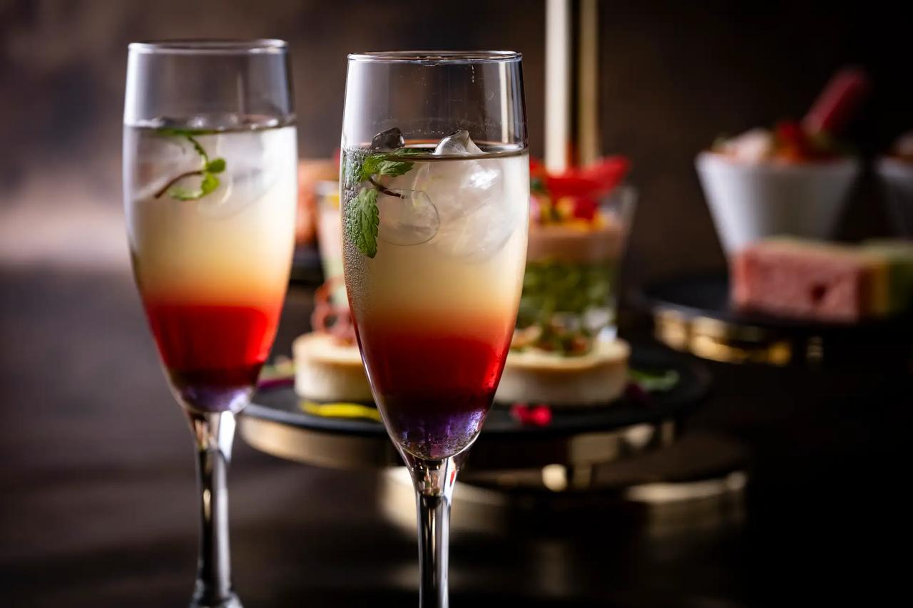 画像: ウエルカムドリンク「ハーモニー・ガーデン」