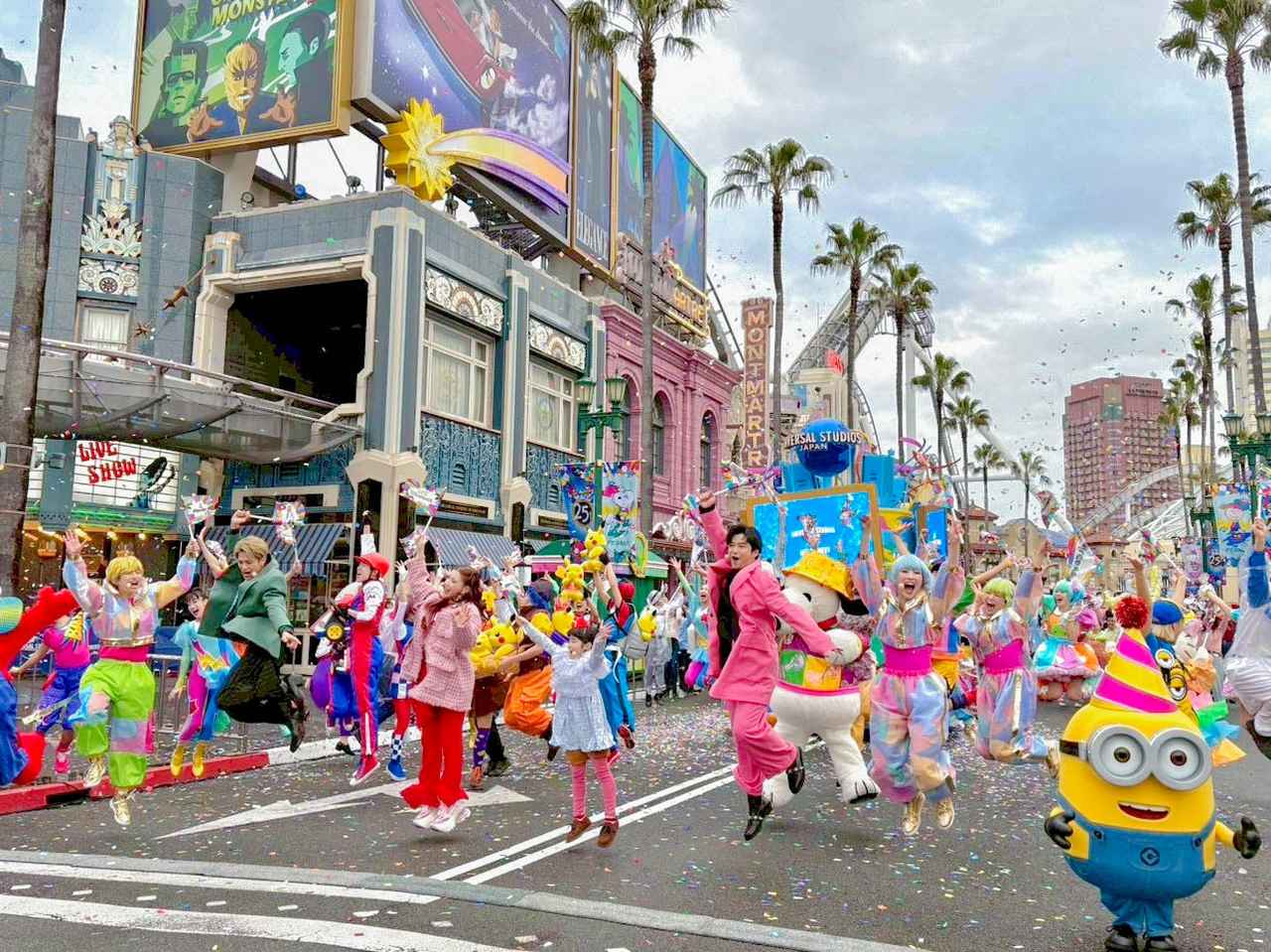 画像2: 開幕セレモニーでパークがお祝いムードに