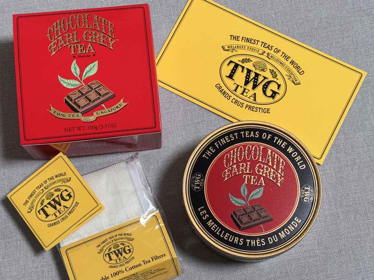 画像1: 甘く香る限定ティーコレクション♡TWG Tea「チョコレート アールグレイ」発売