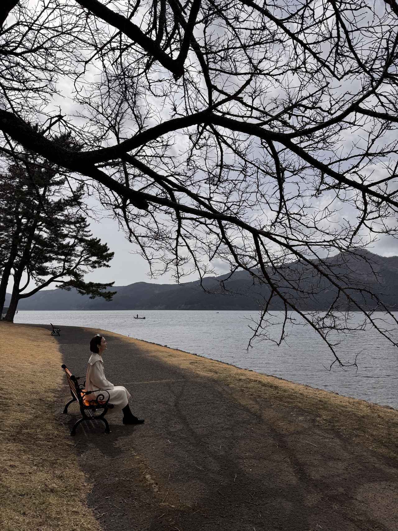 画像: 訪れたのは3月初め