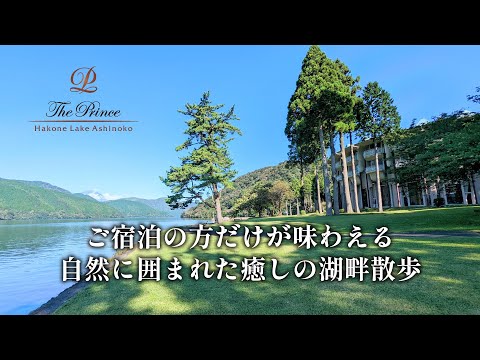 画像: 自然に囲まれた癒しの湖畔散歩　ザ・プリンス箱根芦ノ湖 youtu.be