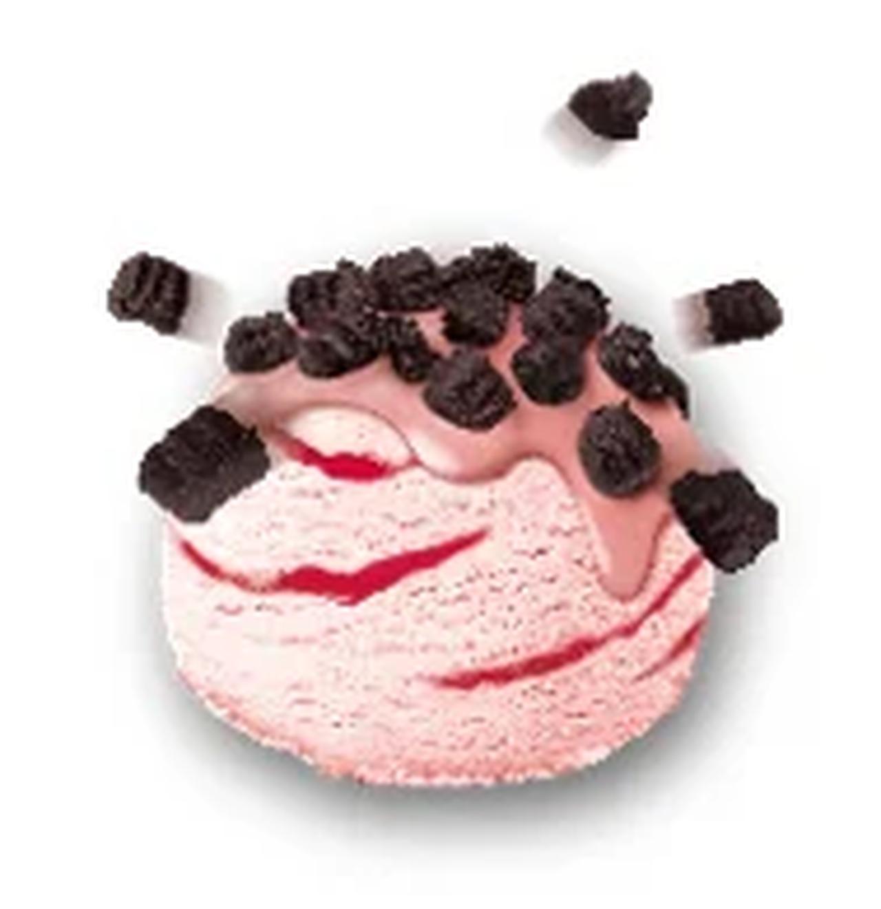 画像: 酸っぱい味わいがたまらない！ 王道なストロベリー×チョコの味わいの“ザク硬”アイスクリーム