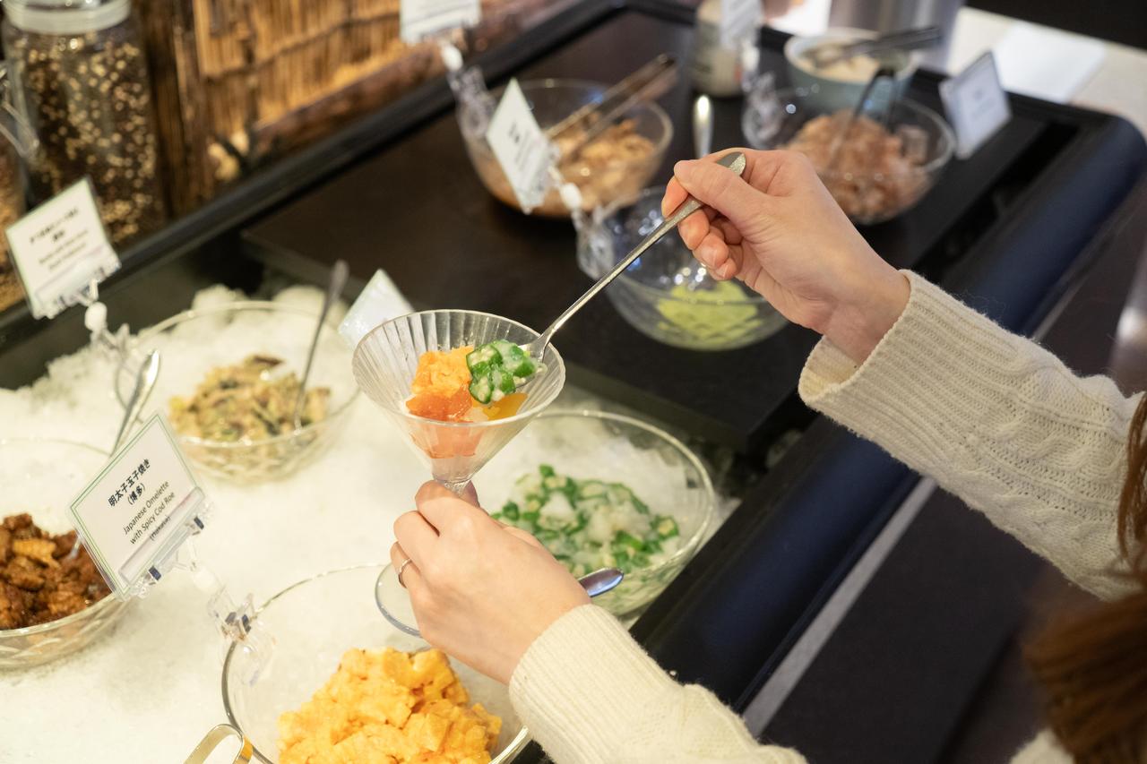 画像1: ディナー限定「ご当地ごはんパフェ」も注目