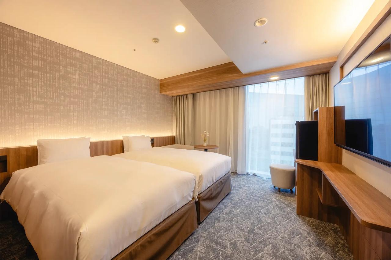 画像: エグゼクティブツイン／テーマ「霧氷」  客室数　14室　広さ　19.00㎡～22.00㎡　定員　2名　料金　23,100円～