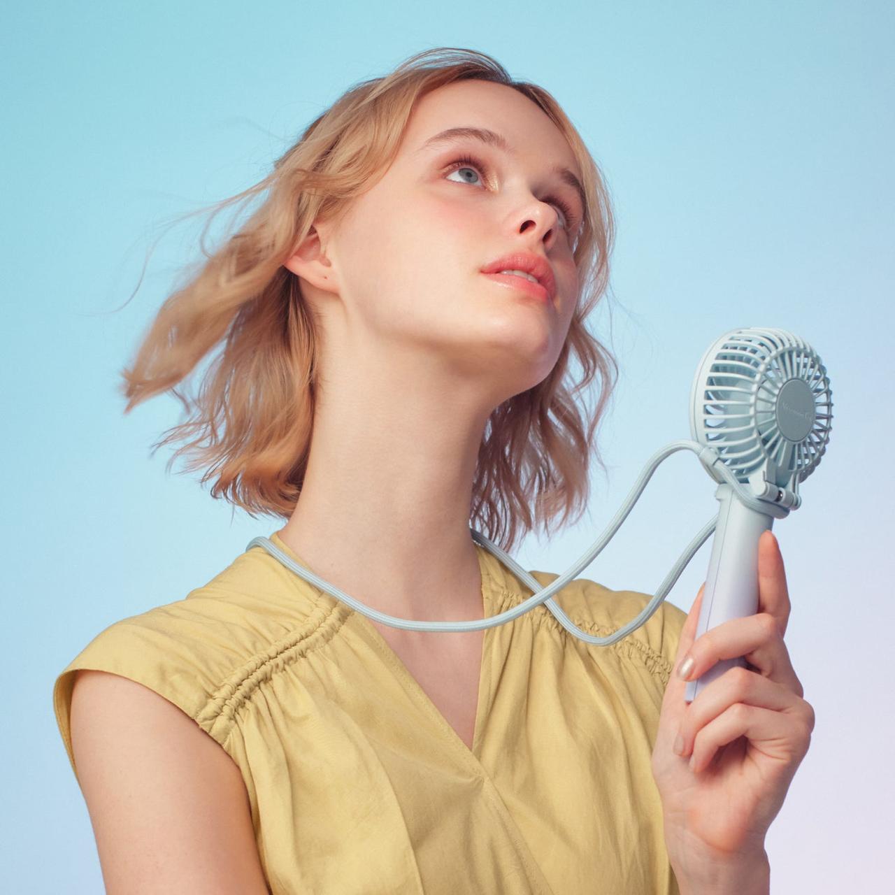 画像9: アフタヌーンティー・リビングの多機能ハンディファン登場　冷却プレート付きなど全6種類