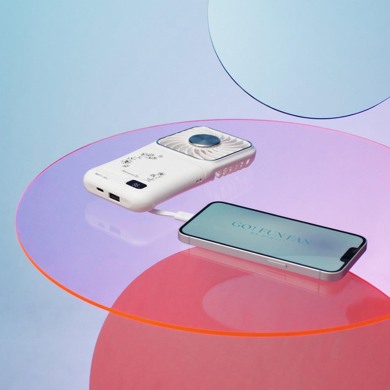 画像5: アフタヌーンティー・リビングの多機能ハンディファン登場　冷却プレート付きなど全6種類