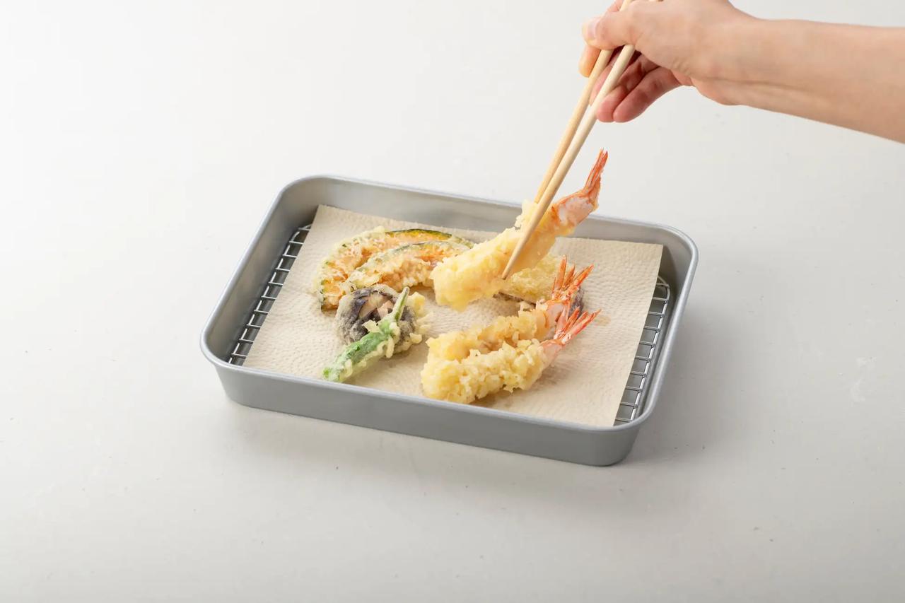 画像: 調理の際、しっかり水や油を吸収させたい時に