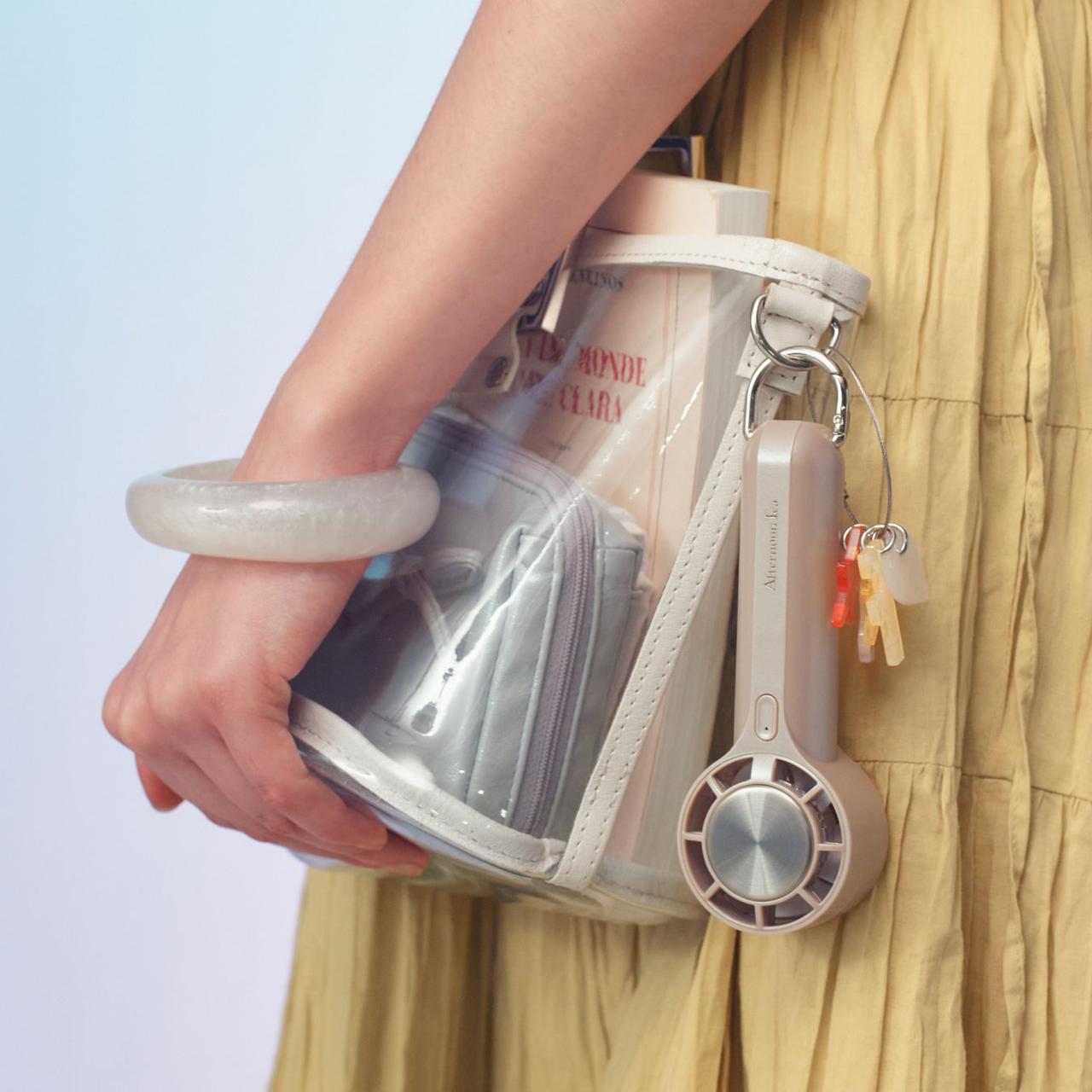 画像3: アフタヌーンティー・リビングの多機能ハンディファン登場　冷却プレート付きなど全6種類