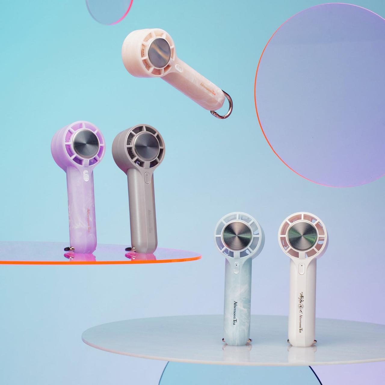 画像2: アフタヌーンティー・リビングの多機能ハンディファン登場　冷却プレート付きなど全6種類