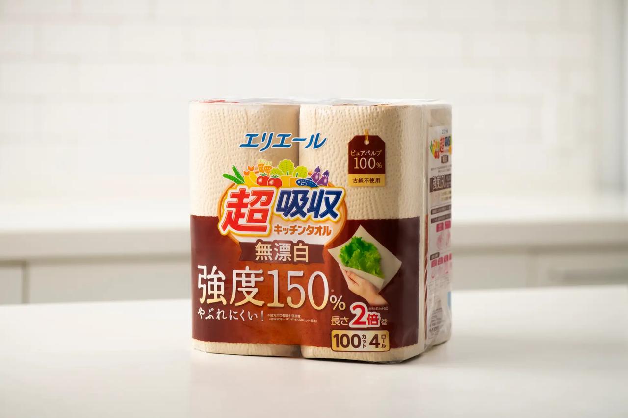 画像1: 無漂白なのにタフ。自然派キッチンタオルの新基準